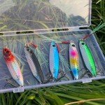 Saltwater Jigs Fishing Lures with Ultra-Sharp Hooks
