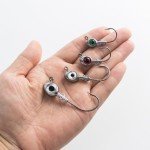 Dr.Fish 10 Pack 3D Eyes Fishing Jigs