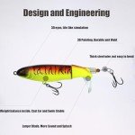 5PCS Whopper Plopper Bass Fishing Lures Kit