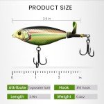 Pristis 3-Pack Topwater Fishing Lures with Propeller