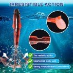 6-Pack Soft Plastic Swim Baits for Bass Fishing