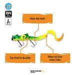 Savage Gear Alien EEL V2 Firetiger Fishing Lure