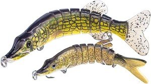 Multi-Jointed Swimbaits for Pike and Musky Fishing