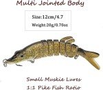 Multi-Jointed Swimbaits for Pike and Musky Fishing