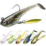 Truscend Handmade Fishing Jigs and Paddle Tail Lures