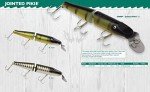 Jointed Pikie Lure for Bass, Striper, and Pike