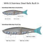 Bassdash Jointed Swim Shad Glide Bait Lure