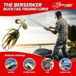 Berserker Bucktail Fishing Lures for Musky & Pike