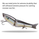 Bassdash SwimShad Jointed Glide Baits - 3-Pack