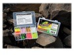 Trout Magnet 82-Piece Neon Fishing Lure Kit