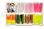 Trout Magnet 82-Piece Neon Fishing Lure Kit