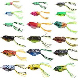 Hollow Body Frog Lure Kit for All Waters (18 PCS)