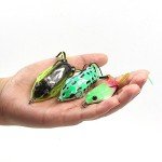 Hollow Body Frog Lure Kit for All Waters (18 PCS)