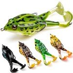 Realistic Floating Frog Lure Kit - Pack of 5