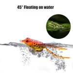 5pcs Frog Fishing Lures with Tackle Box