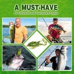 Realistic Floating Frog Lure Kit - Pack of 5