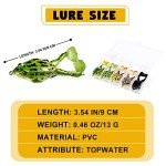 Pelican Mate Topwater Frog Lures - Pack of 5