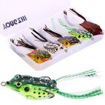 Floating Weedless Frog Fishing Lures – Mix Style