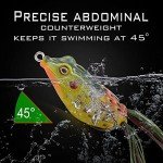 Floating Weedless Frog Fishing Lures – Mix Style