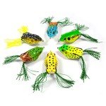 Supertrip Topwater Frog Fishing Lures Set (6pcs)