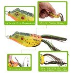 Floating Weedless Frog Fishing Lures – Mix Style