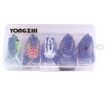Floating Weedless Frog Fishing Lures – Mix Style