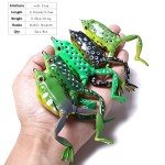 Weedless Topwater Frog Lure Kit for Fishing