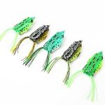 5 Pack Frog Lures for Topwater Fishing