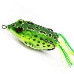 5-Pack Topwater Frog Lures with Bait Box