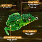 Camo Frog Fishing Lure – 2.25" Jumping Legs