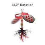 10pcs Spinnerbait Kit for Bass & Trout Fishing