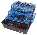Flambeau 3-Tray Portable Tackle Box - Frost Blue/Black