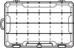 Flambeau Fishing Tackle Tray with 12 Dividers