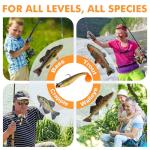 TRUSCEND Soft Fishing Lures with Pre-Rigged Hooks