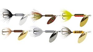 Yakima Bait Rooster Tail Spinner Lure Set