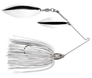 Strike King Tour Grade White Chrome Spinnerbait Lure