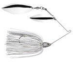 Strike King Tour Grade White Chrome Spinnerbait Lure