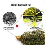 6pcs Spinnerbait Fishing Lures for Bass & Trout
