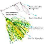 Spinnerbait Lure Kit for Bass and Trout