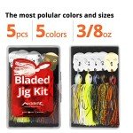 MadBite Vibrating Bladed Jig Fishing Lure Kit