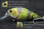 Minnow Crankbait Bass Fishing Lure with Tackle Box