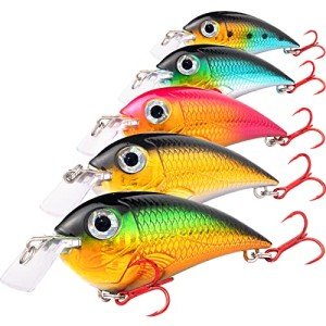 XBLACK Crankbait Fishing Lures Kit for Bass