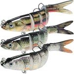 TRUSCEND Multi-Jointed Swimbaits Fishing Lures Kit