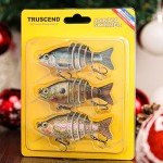 Truscend Multi-Jointed Fishing Lures for Bass