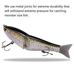 Bassdash Jointed Swim Shad Fishing Lure