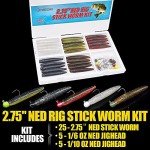 Ned Rig Finesse Soft Plastic Bait Kit