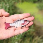 7-Segment Jointed Swimbait Fishing Lure Set