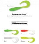 Yum Lures Ribbontail Grub Fishing Bait, 3