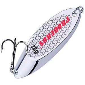 Proberos 10-Pack Bass Fishing Spoon Lures 1oz