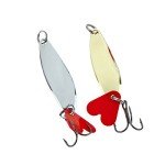 10pcs Metal Fishing Spoon Lures Tackle Kit